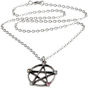 ALCHEMY GOTHIC Pendentif ‘Wiccan Elemental Pentacle’ ﻿soldes 7