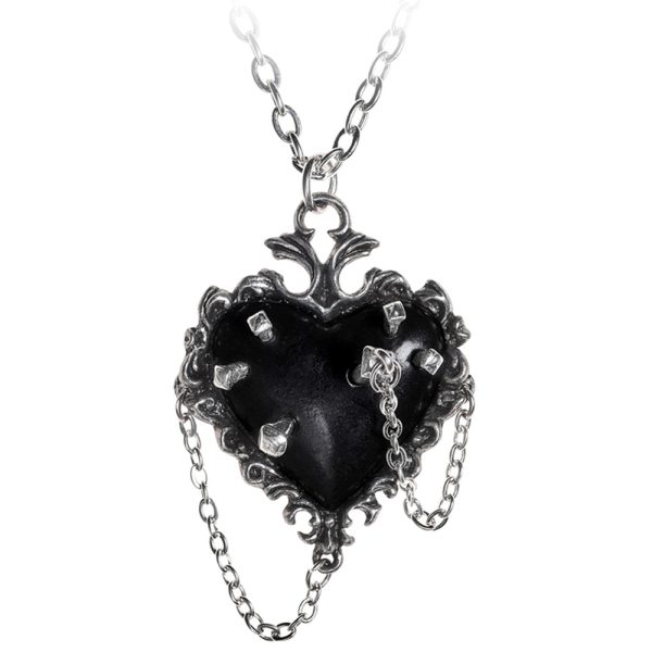 ALCHEMY GOTHIC Pendentif ‘Witch Heart’ outlet 1