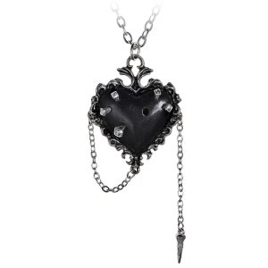 ALCHEMY GOTHIC Pendentif ‘Witch Heart’ outlet 9