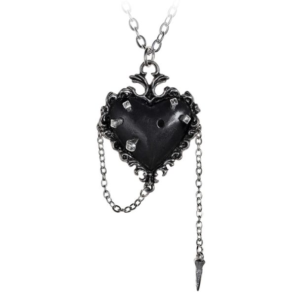 ALCHEMY GOTHIC Pendentif ‘Witch Heart’ outlet 3
