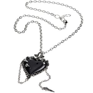 ALCHEMY GOTHIC Pendentif ‘Witch Heart’ outlet 13