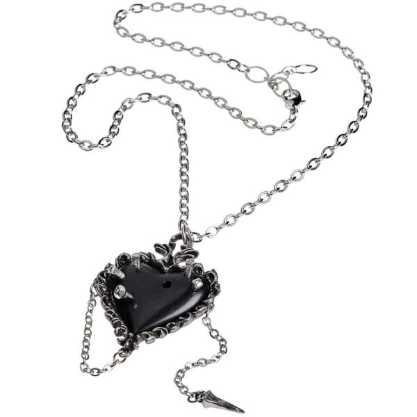 ALCHEMY GOTHIC Pendentif ‘Witch Heart’ outlet 5