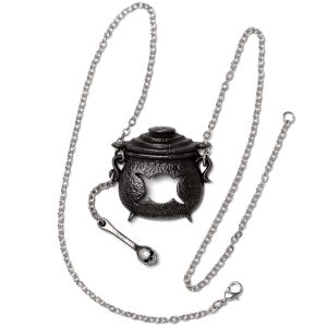 magasin pour ALCHEMY GOTHIC Pendentif ‘Witches Cauldron’ 6