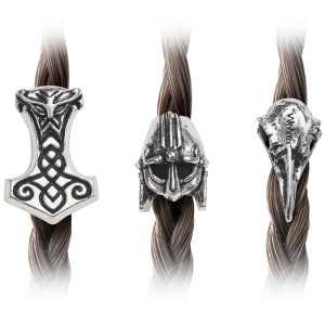 site en ligne ALCHEMY GOTHIC Perles De Cheveux ‘Norsebraid’ 7