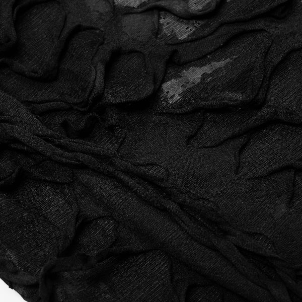 officiel PUNK RAVE Polo à Capuche Et Manches Longues ‘Destruction Unit’… 16