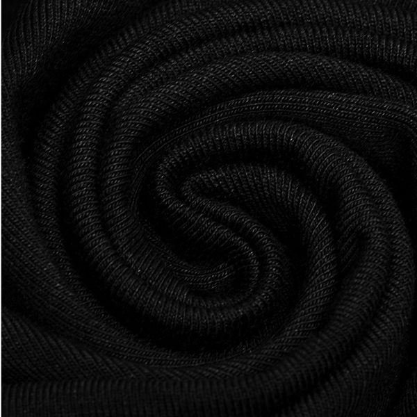 grande qualité PUNK RAVE Polo Manches Longues ‘Nazgul’ Noir 10