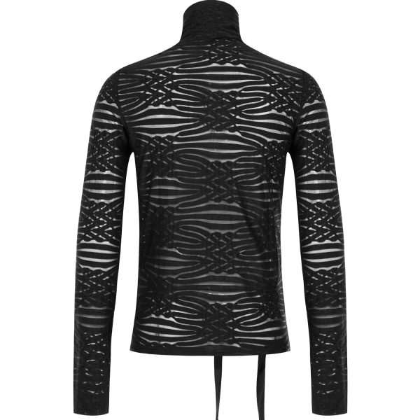 PUNK RAVE Polo Manches Longues ‘The Dark Tower’ Noir Boutique officielle 12