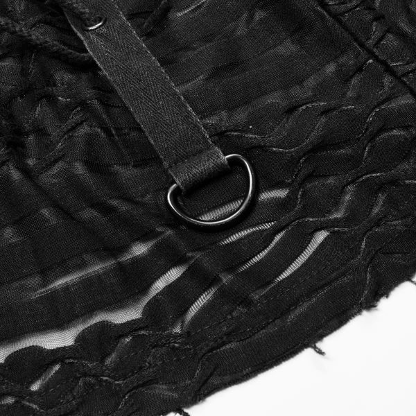 PUNK RAVE Polo Manches Longues ‘The Dark Tower’ Noir Boutique officielle 19