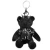 PUNK RAVE Porte-Clés ‘Punk Bear’ Noir garantie de qualité 11