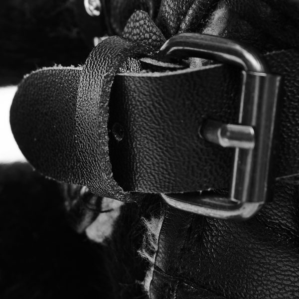 PUNK RAVE Porte-Clés ‘Punk Bear’ Noir garantie de qualité 7