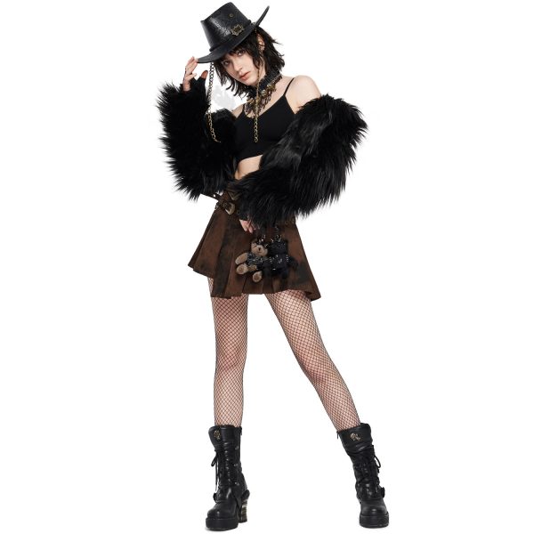 PUNK RAVE Porte-Clés ‘Punk Bear’ Noir garantie de qualité 11
