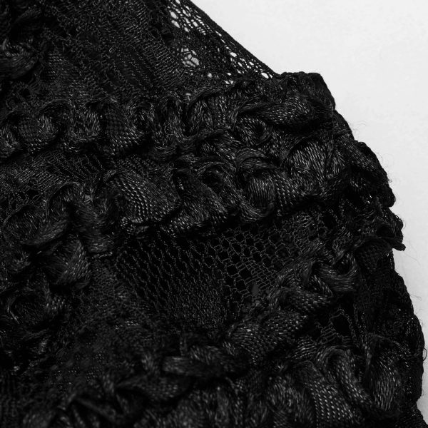 à prix imbattables PUNK RAVE Porte-Monnaie Gothic Lolita ‘Black Fairy’ Noir 4