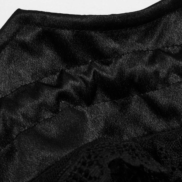 à prix imbattables PUNK RAVE Porte-Monnaie Gothic Lolita ‘Black Fairy’ Noir 5