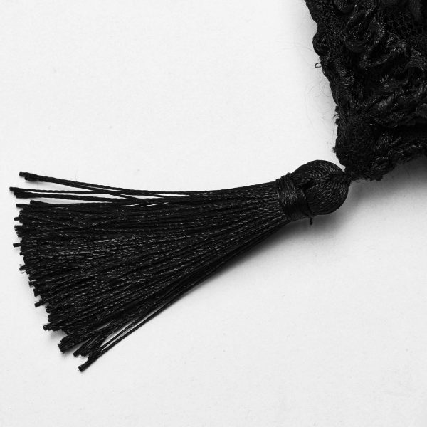 à prix imbattables PUNK RAVE Porte-Monnaie Gothic Lolita ‘Black Fairy’ Noir 7