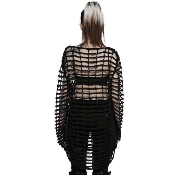 PUNK RAVE Pull Ample ‘Dark Doll’ Noir Paris 4