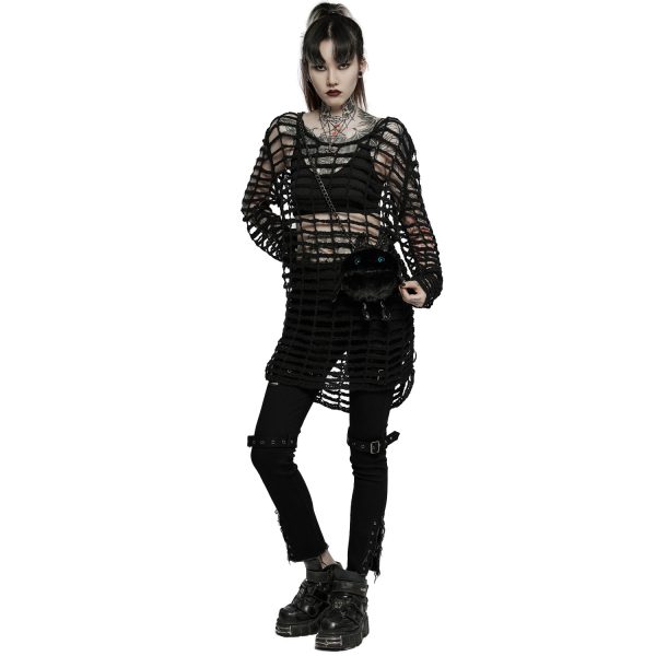 PUNK RAVE Pull Ample ‘Dark Doll’ Noir Paris 9