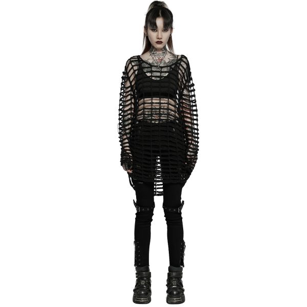 PUNK RAVE Pull Ample ‘Dark Doll’ Noir Paris 10