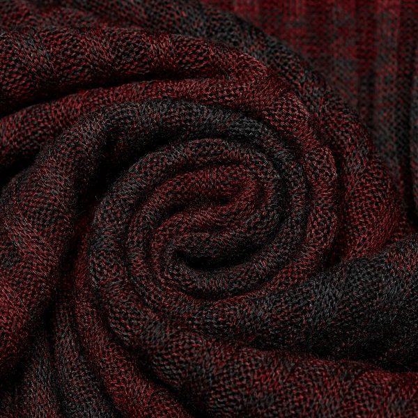 PUNK RAVE Pull ‘Pagan’ Rayé Rouge Et Noir REMISE allant 14