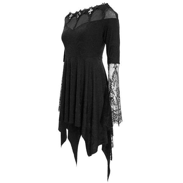 Eva Lady Robe Asymétrique ‘Esmerée’ En Dentelle Et Jacquard… REMISE allant 13