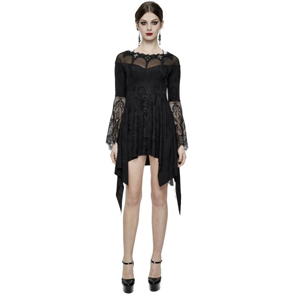 Eva Lady Robe Asymétrique ‘Esmerée’ En Dentelle Et Jacquard… REMISE allant 7