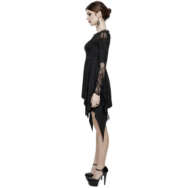 Eva Lady Robe Asymétrique ‘Esmerée’ En Dentelle Et Jacquard… REMISE allant 10