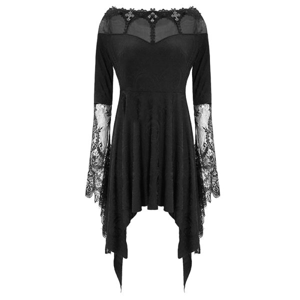 Eva Lady Robe Asymétrique ‘Esmerée’ En Dentelle Et Jacquard… REMISE allant 11