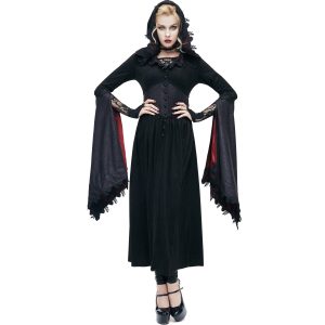DEVIL FASHION Robe ‘Dark Witch’ Noire magasin en ligne france 22