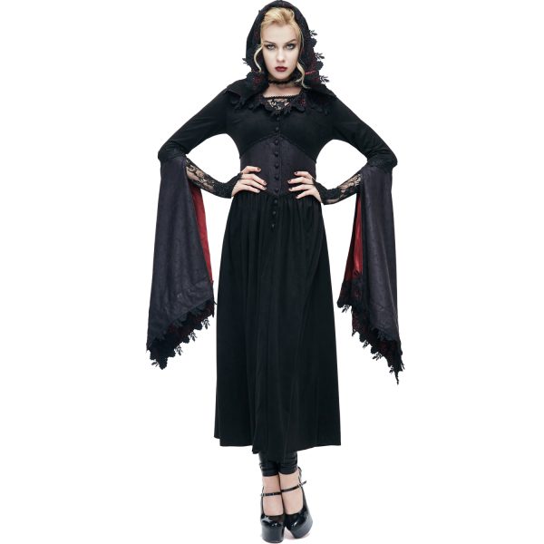 DEVIL FASHION Robe ‘Dark Witch’ Noire magasin en ligne france 3