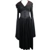 DEVIL FASHION Robe ‘Dark Witch’ Noire magasin en ligne france 38
