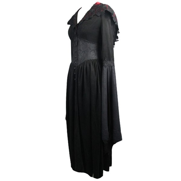 DEVIL FASHION Robe ‘Dark Witch’ Noire magasin en ligne france 14