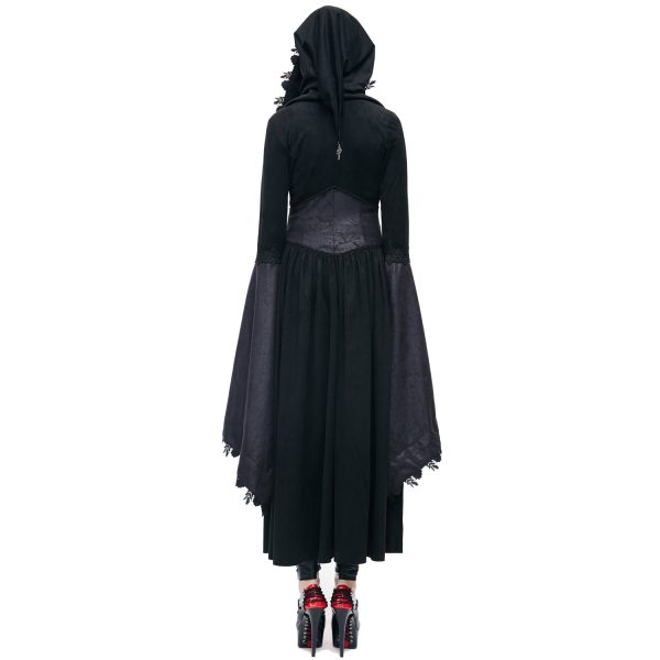 DEVIL FASHION Robe ‘Dark Witch’ Noire magasin en ligne france 4