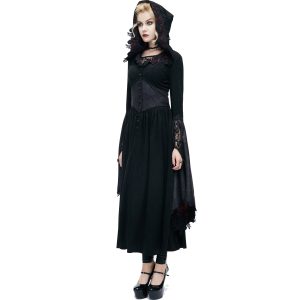 DEVIL FASHION Robe ‘Dark Witch’ Noire magasin en ligne france 26