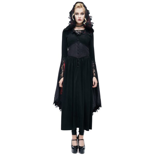 DEVIL FASHION Robe ‘Dark Witch’ Noire magasin en ligne france 6