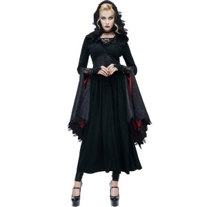 DEVIL FASHION Robe ‘Dark Witch’ Noire magasin en ligne france 30