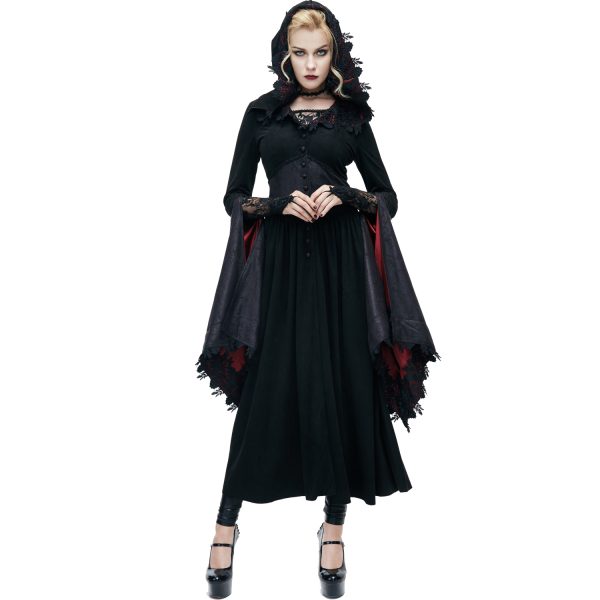 DEVIL FASHION Robe ‘Dark Witch’ Noire magasin en ligne france 7