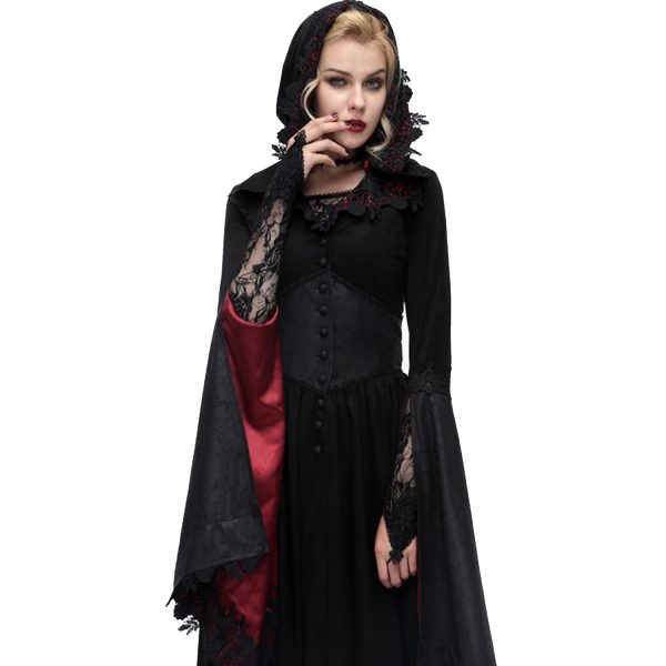 DEVIL FASHION Robe ‘Dark Witch’ Noire magasin en ligne france 10
