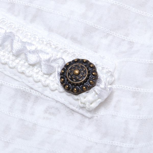 achetez pas cher PUNK RAVE Robe ‘Duchess’ Blanche 10
