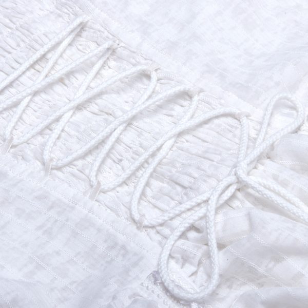 achetez pas cher PUNK RAVE Robe ‘Duchess’ Blanche 11