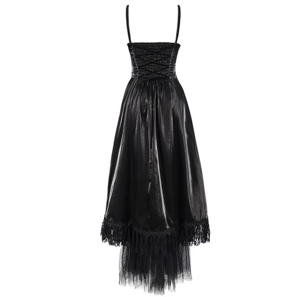REMISE allant DEVIL FASHION Robe Gothique ‘Narcissa’ Noire 12