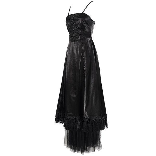 REMISE allant DEVIL FASHION Robe Gothique ‘Narcissa’ Noire 13