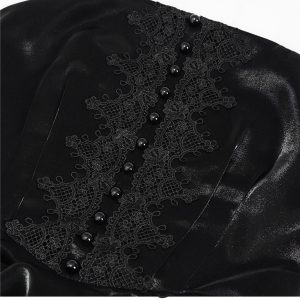 REMISE allant DEVIL FASHION Robe Gothique ‘Narcissa’ Noire 43