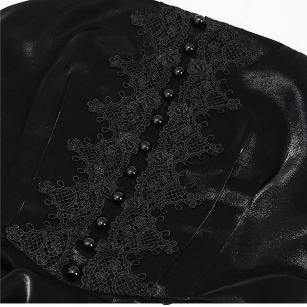 REMISE allant DEVIL FASHION Robe Gothique ‘Narcissa’ Noire 14