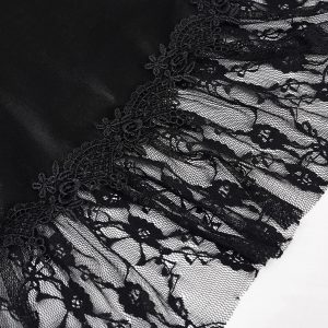 REMISE allant DEVIL FASHION Robe Gothique ‘Narcissa’ Noire 51