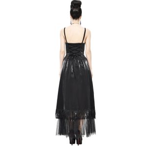 REMISE allant DEVIL FASHION Robe Gothique ‘Narcissa’ Noire 23