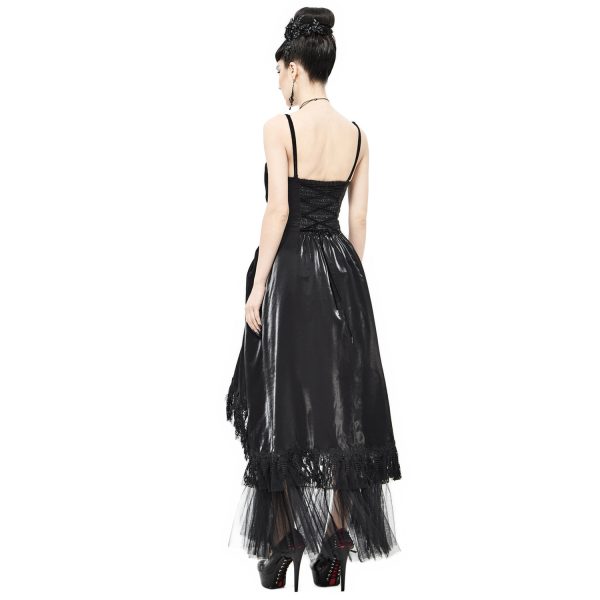 REMISE allant DEVIL FASHION Robe Gothique ‘Narcissa’ Noire 9