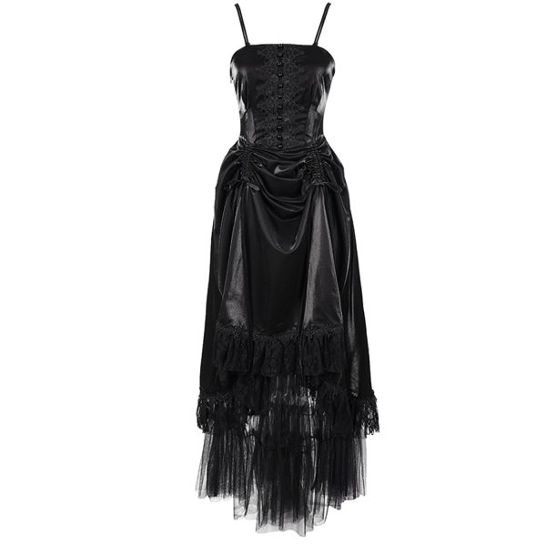 REMISE allant DEVIL FASHION Robe Gothique ‘Narcissa’ Noire 10