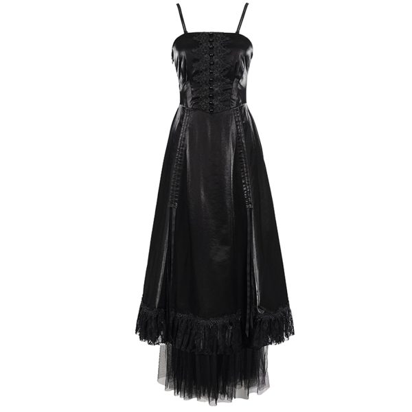REMISE allant DEVIL FASHION Robe Gothique ‘Narcissa’ Noire 11