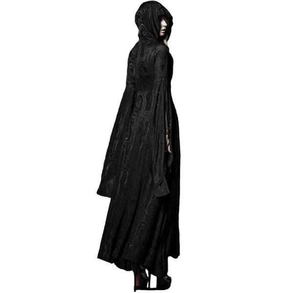 PUNK RAVE Robe-Manteau à Capuche ‘Theatre Of Tragedy’ Noire REMISE 4