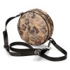 vente en ligne pas cher NEW ROCK Sac à Bandoulière Rond Beige à Fleurs 10