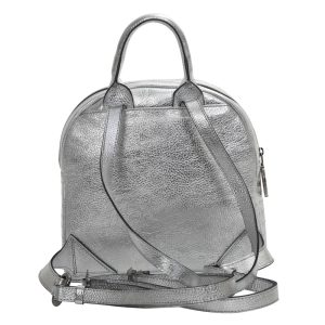 NEW ROCK Sac à Dos ‘Pentagram’ En Cuir Gris Vente 9
